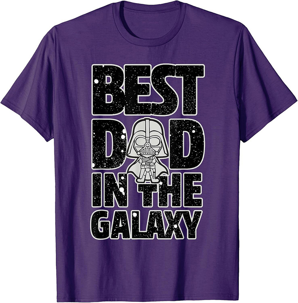 Star Wars Best Dad in the Galaxy Darth Vader T-Shirt