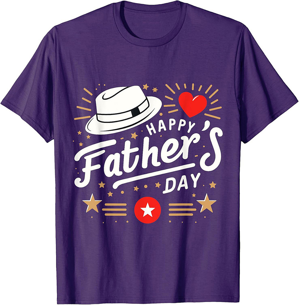Happy Father's Day, Fathers Day For Dad 2024 T-Shirt