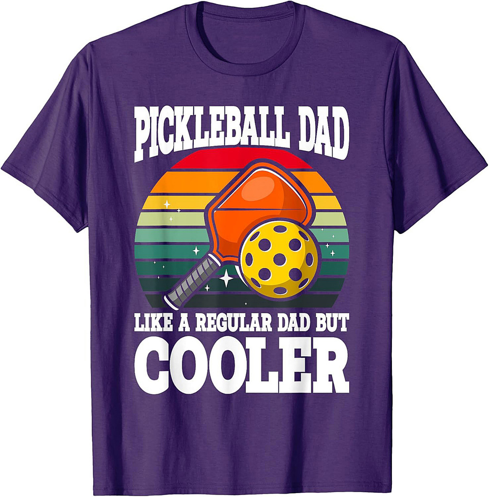 Pickleball Dad | Pickleball Player Funny Father's Day T-Shirt
