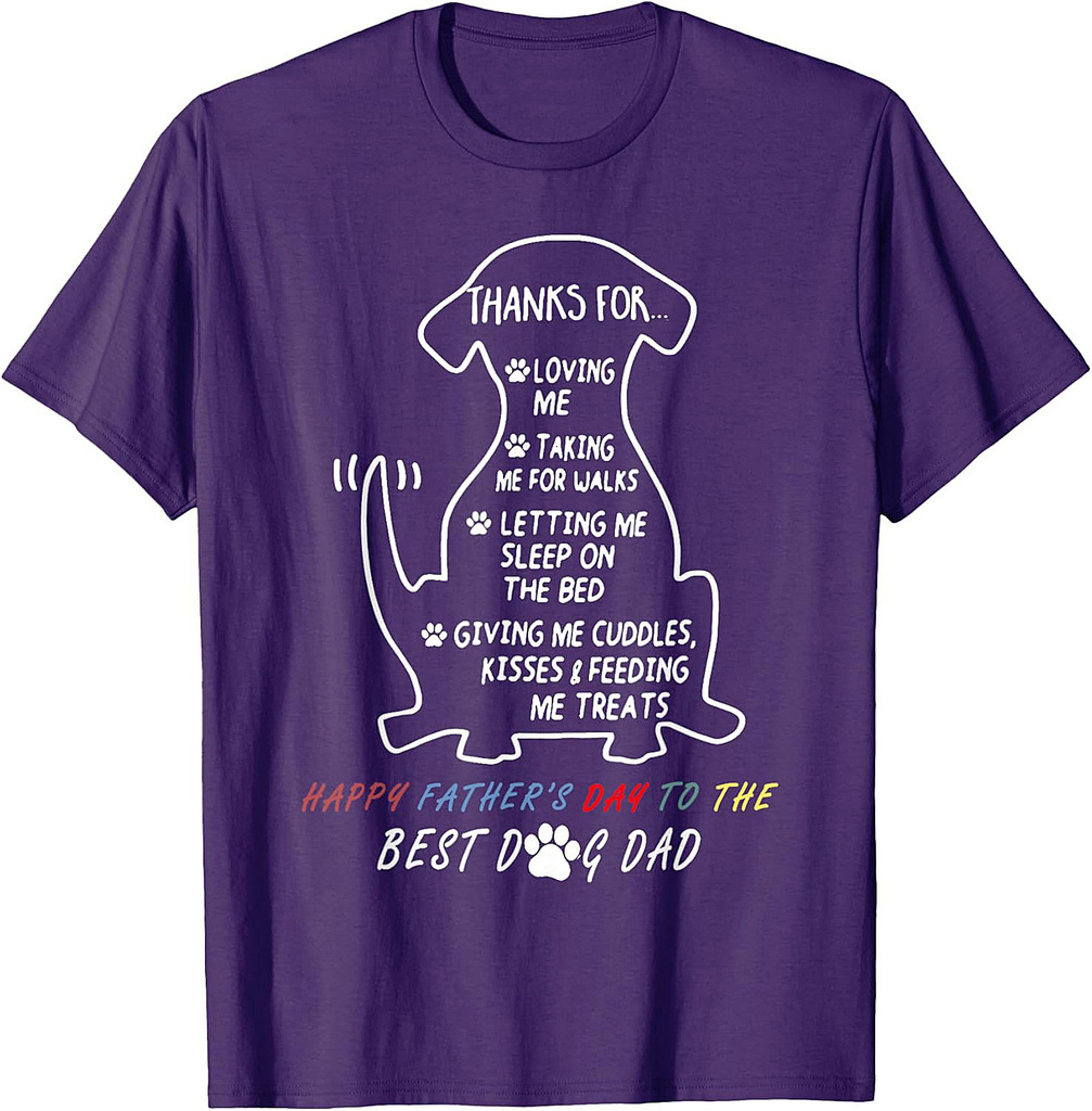 Happy Father's Day Best Dog Dad T-Shirt
