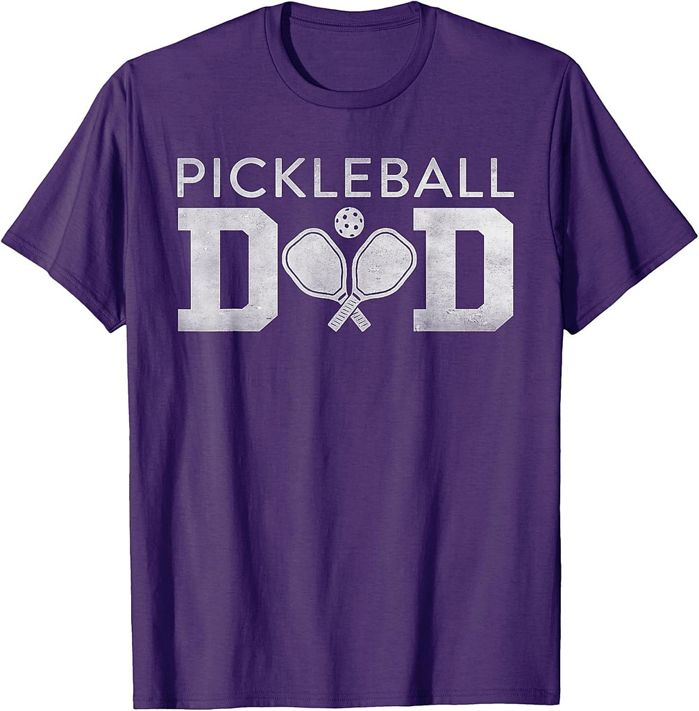 Pickleball Dad Father's Day T-Shirt