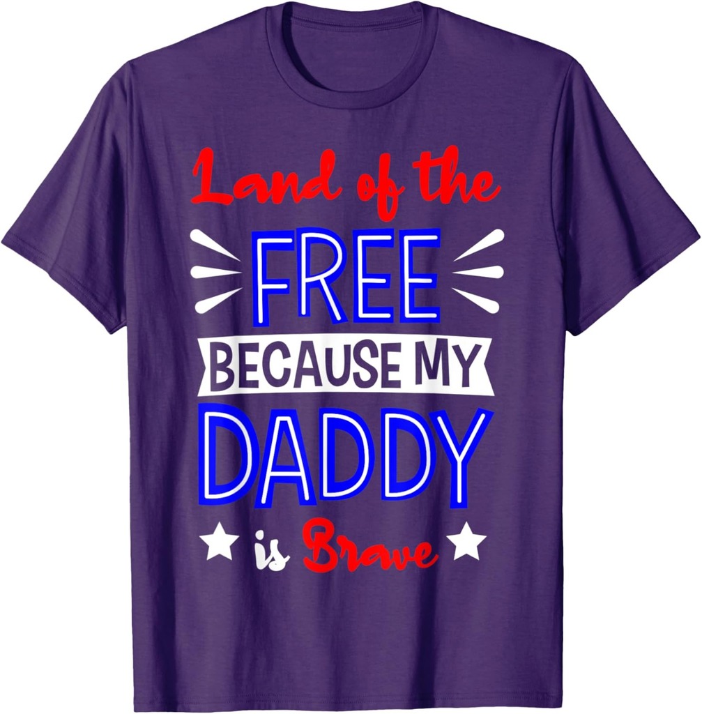 4th Of July Dad American Flag Father's Day T-Shirt