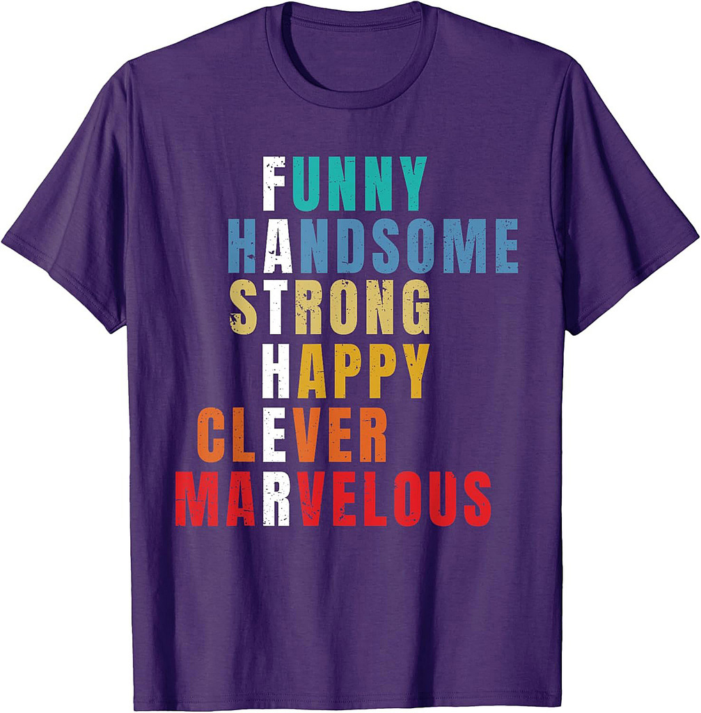 Father's Day Men Gift From Daughter Son Wife For Husband Dad T-Shirt