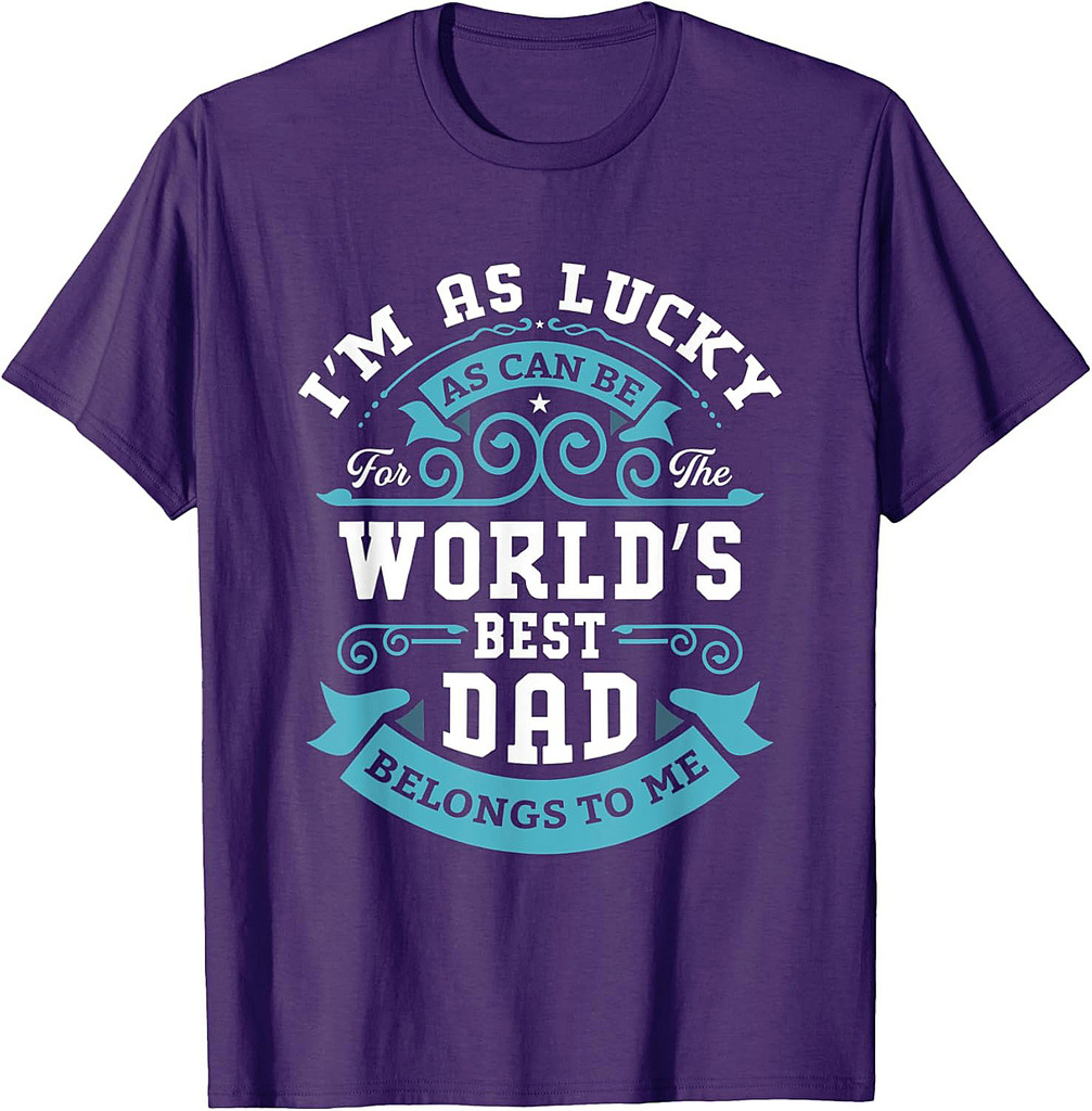 Papa World`s Best Dad Daddy Grandfather Father's Day Grandpa T-Shirt