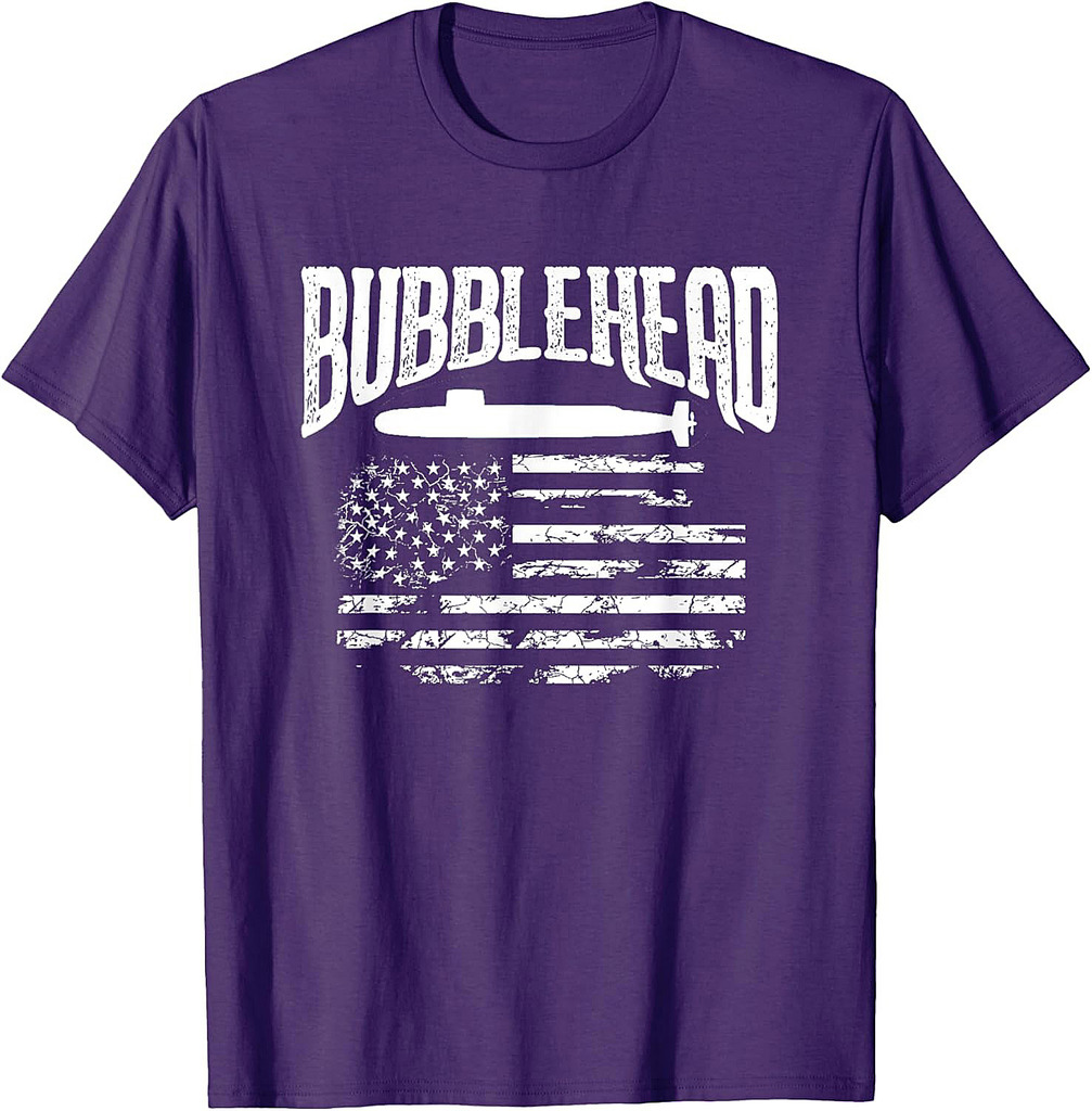 Bubblehead Submarine Veteran T Shirt