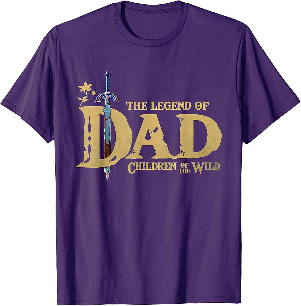 The Legend Of Dad Children Of The Wild Father's Day T-Shirt