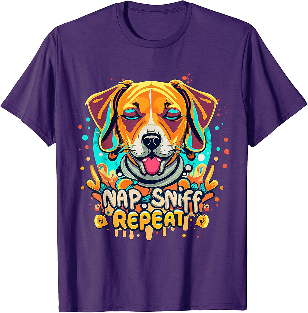 Beagle Lover The Beagles Funny Beagle Mama Beagle Mom Dad T-Shirt