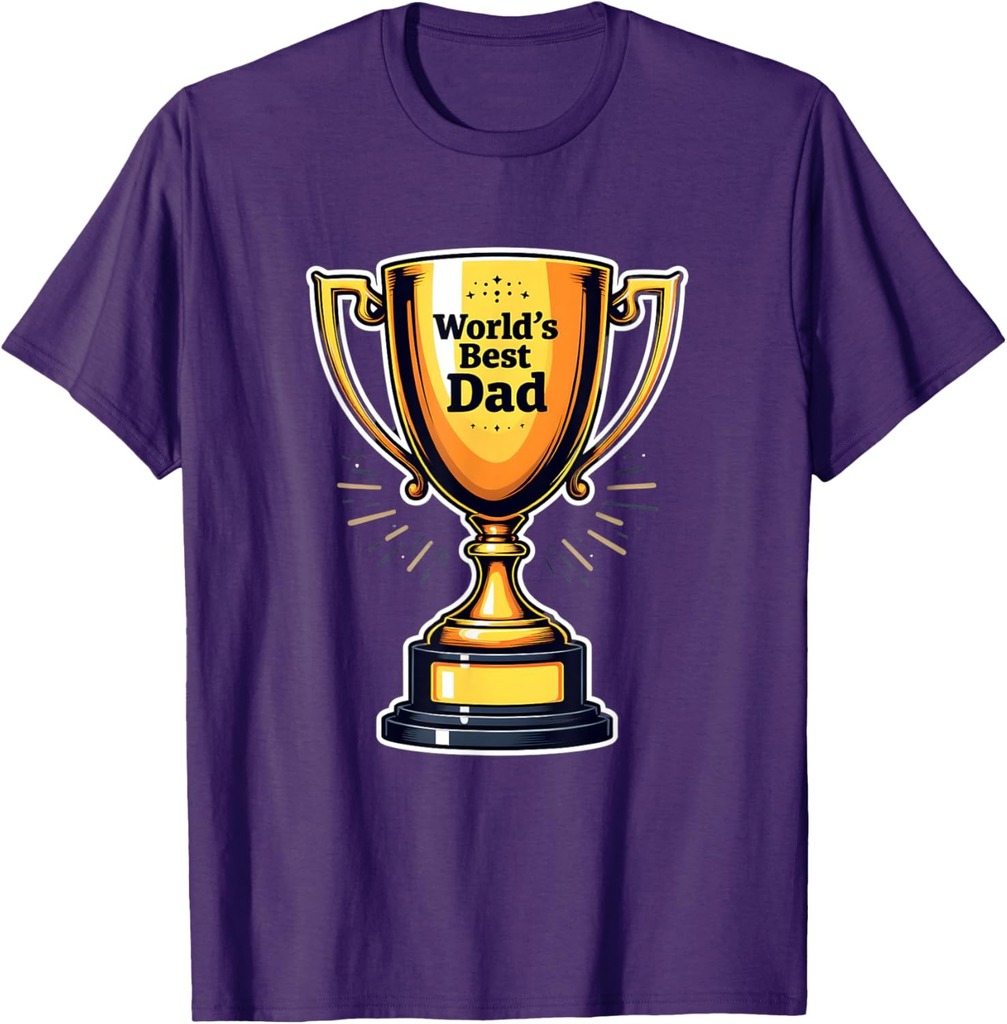 Fathers Day Gift World's Best Dad T-Shirt