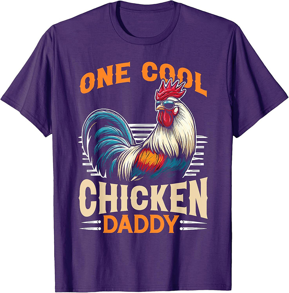 Chicken Daddy Fathers Day T-Shirt