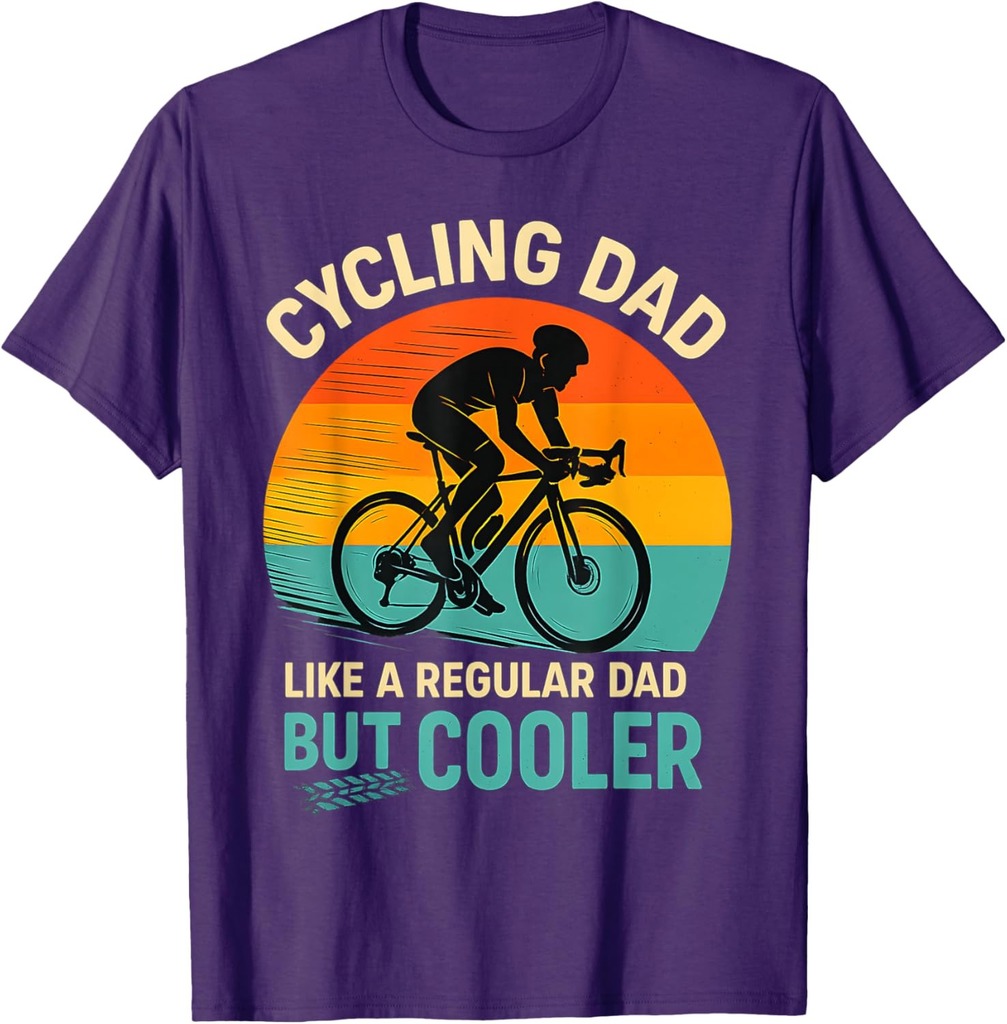 Cycling Dad Bike Rider Dad Racing Funny Cyclist Father's Day T-Shirt