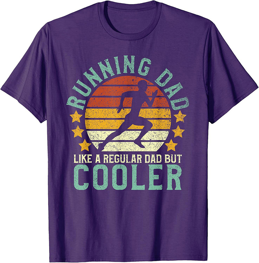 Running Dad | Funny Marathon Runner Father's Day Gift T-Shirt