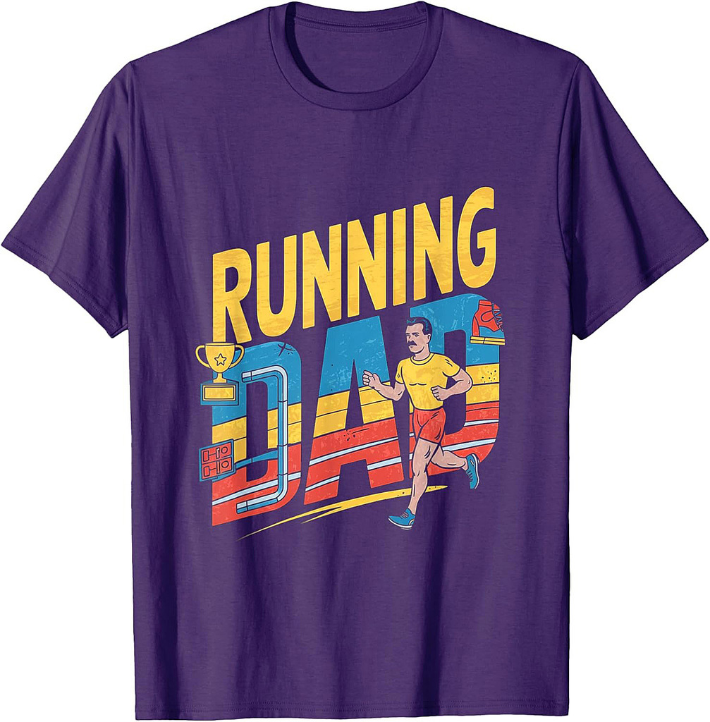 Running Dad Runner Father T-Shirt