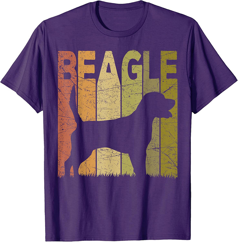 Beagle Vintage Beagle Dog Retro Beagle Lover T-Shirt