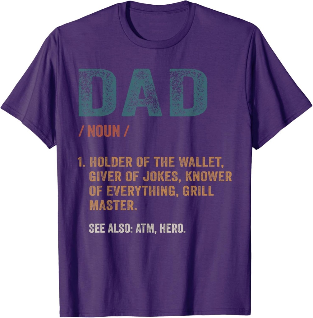 Dad Definition Funny Father's Day Dad Jokes Men T-Shirt