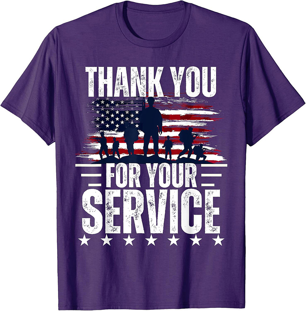 Dad Grandpa Veteran Nothing Scares Patriotic Veterans Day T-Shirt