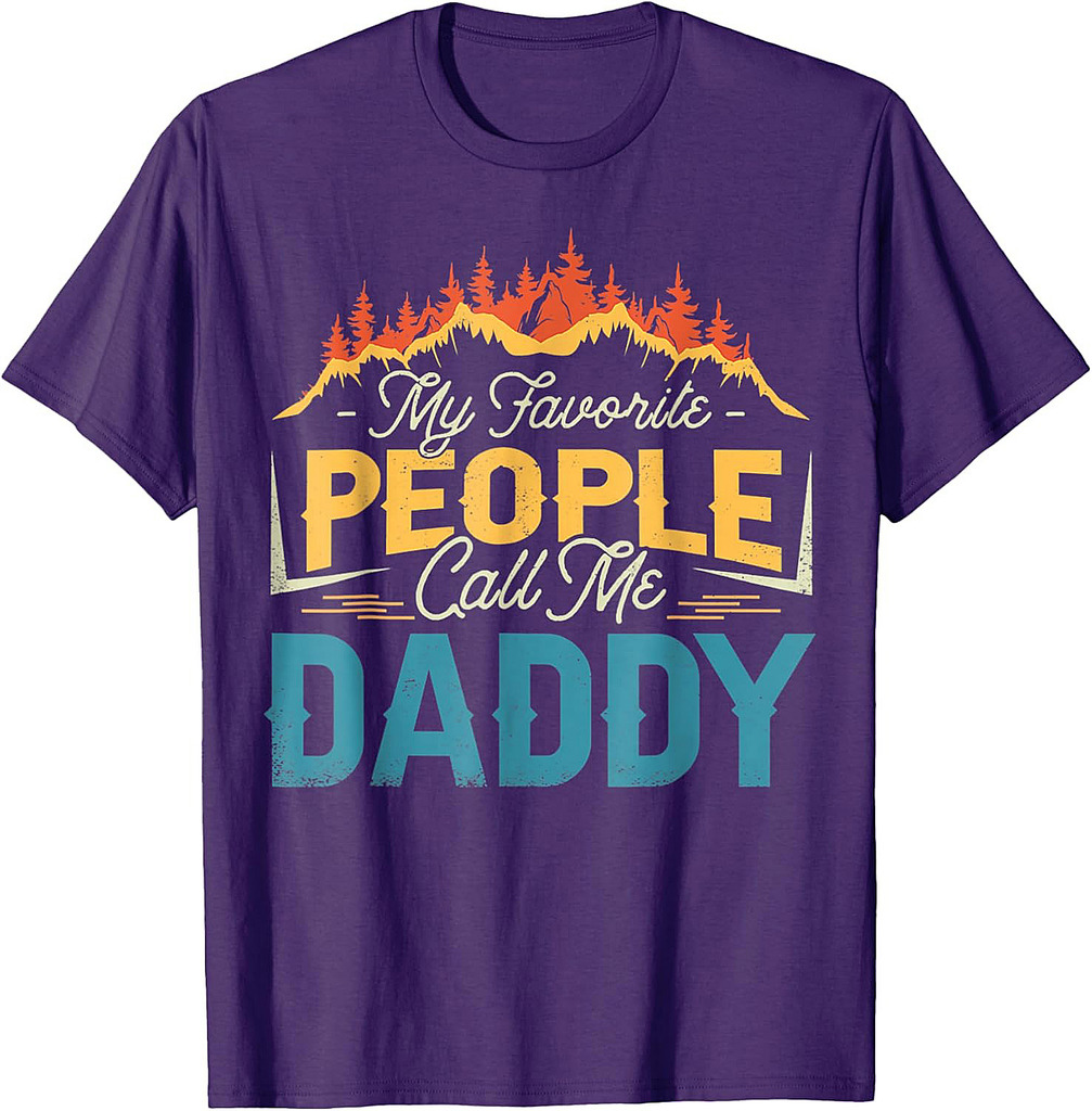 My Favorite People Call Me Daddy Father's Day T-Shirt