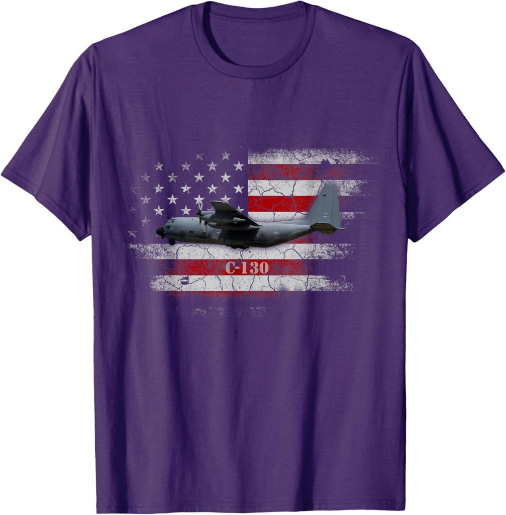 C-130 T-shirt Combat Air Force Veteran Veterans Day Gift T-Shirt