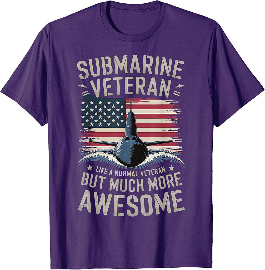 Submarine Veteran Like A Normal Veteran T-Shirt