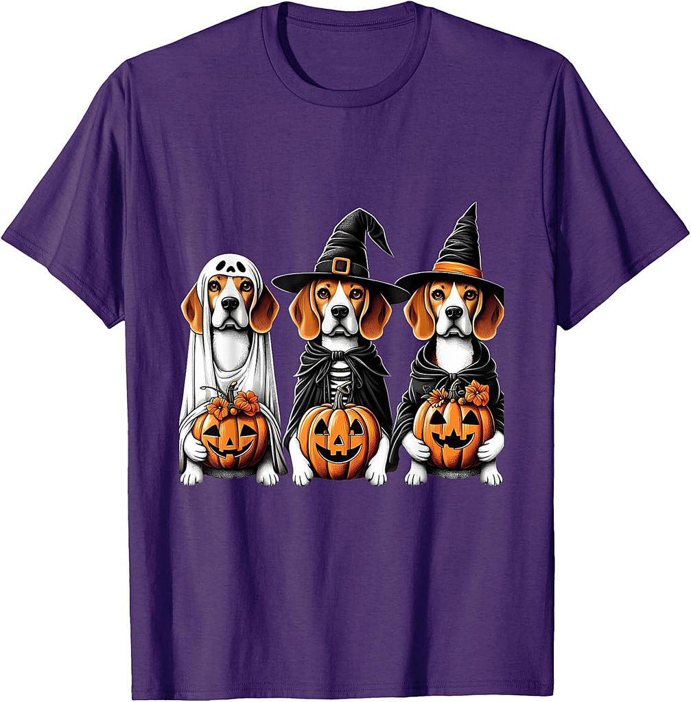 Beagle Ghost Halloween Dog Lovers T-Shirt