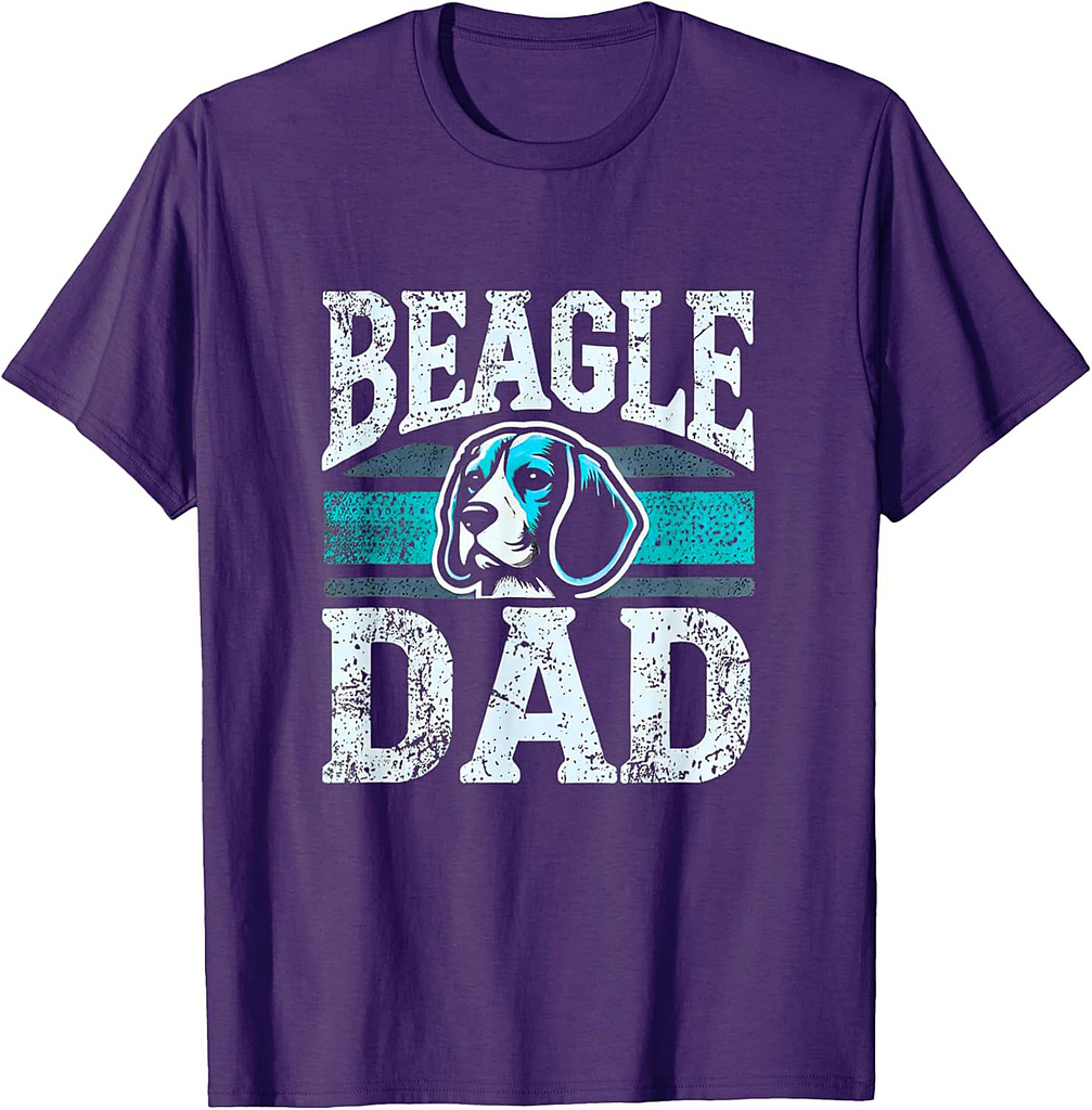Beagle Dad Shirt Dog Dad Beagles Lover Beagle T-Shirt