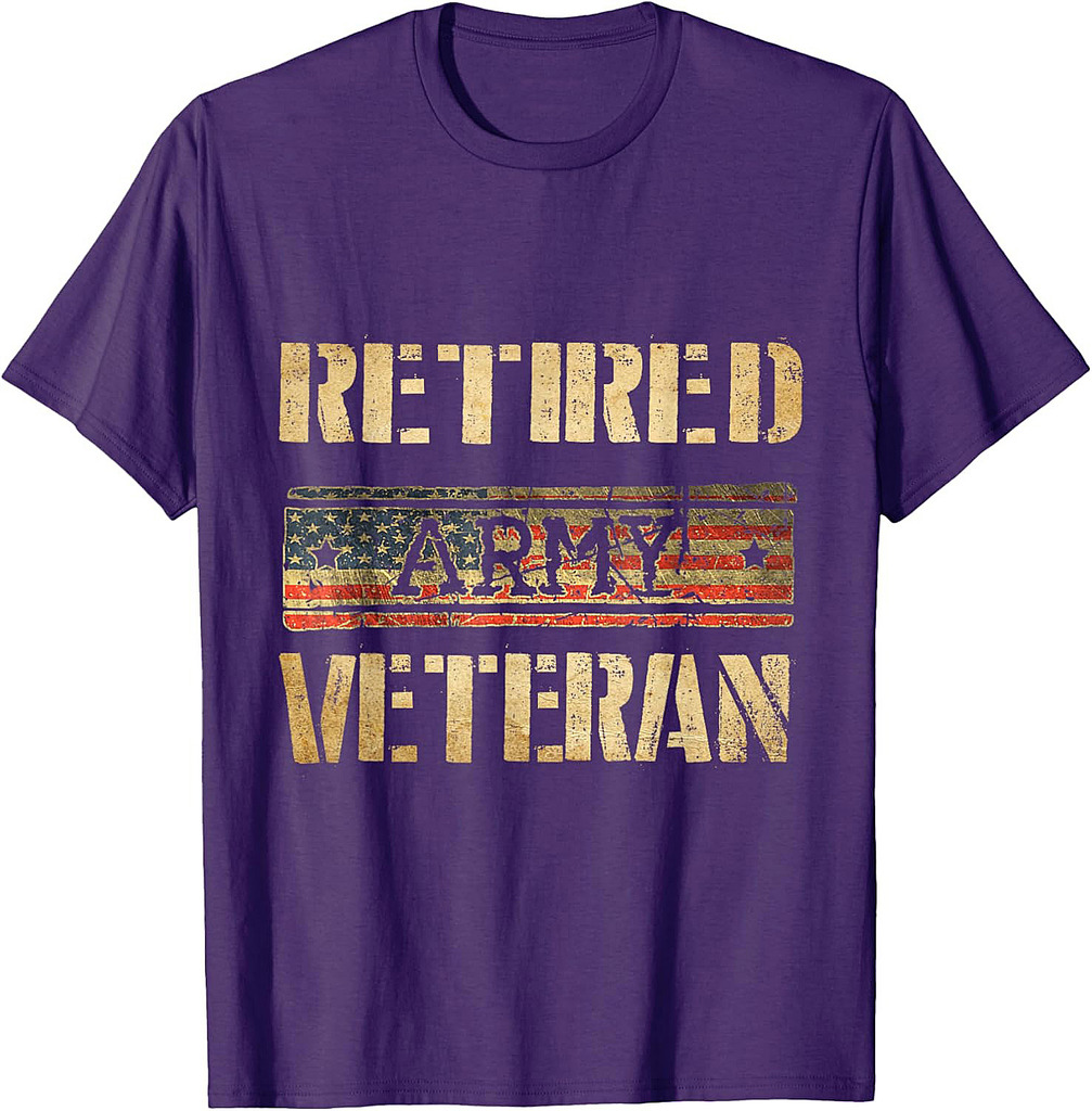 Retired Army Veteran T-Shirt