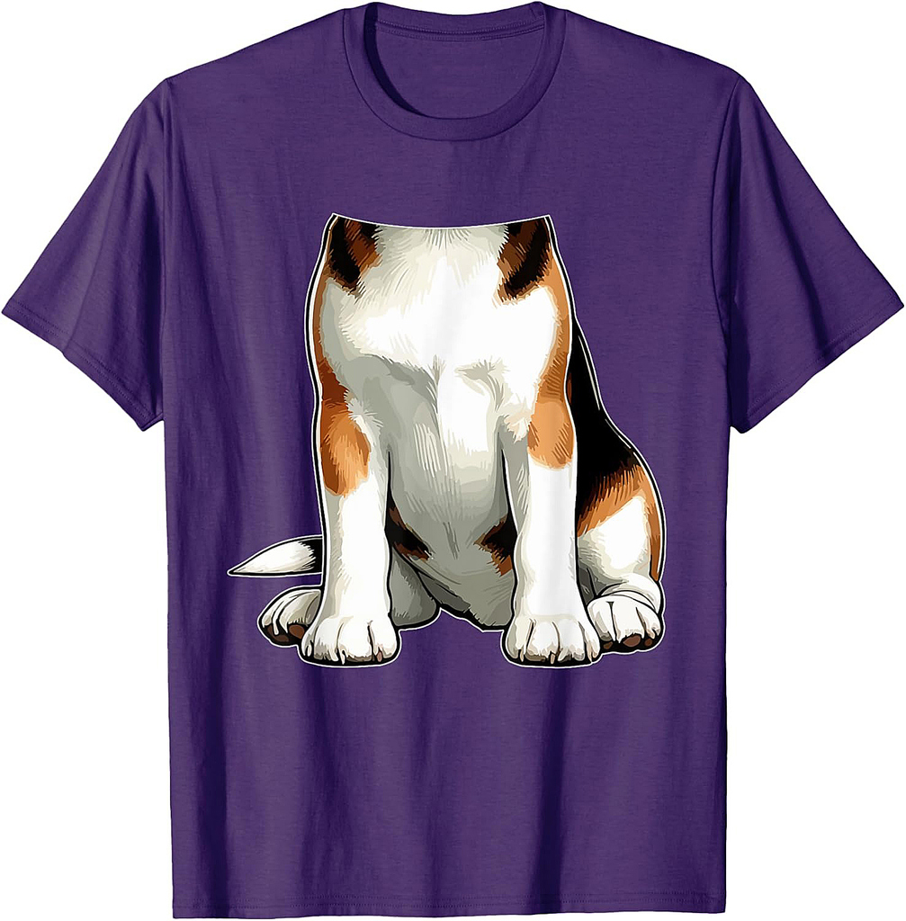 Halloween Animal Costume Cosplay Beagle Matching Parties T-Shirt