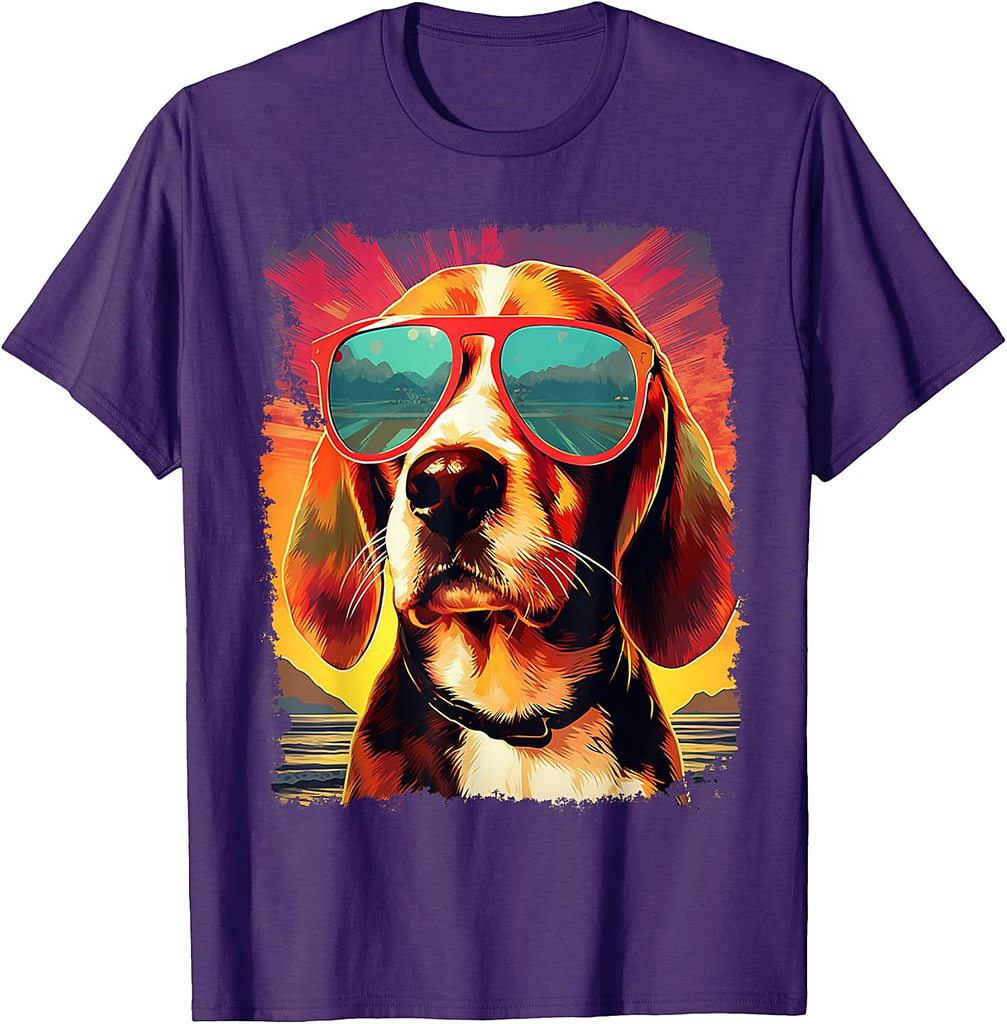 Hawaiian Beagle T-Shirt
