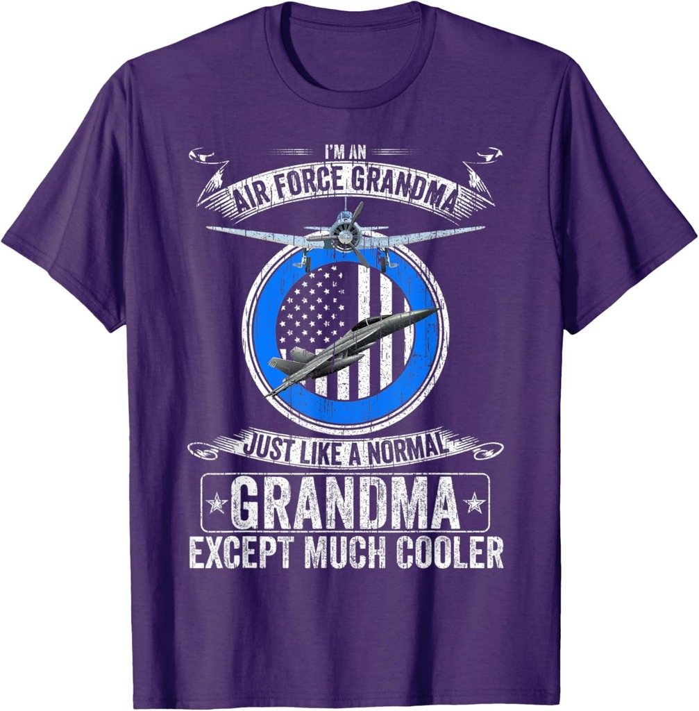 US Air Force Grandma Just Like A Normal Except Much Cooler T-Shirt