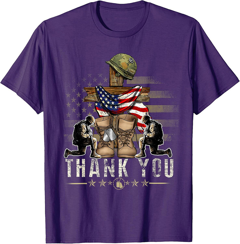 Veterans Day Shirt Gifts Thank You Veterans Tshirt Proud T-Shirt