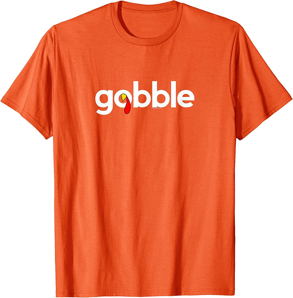 Thanksgiving for Men Women Gobble Turkey Day Give Thanks T-Shirt