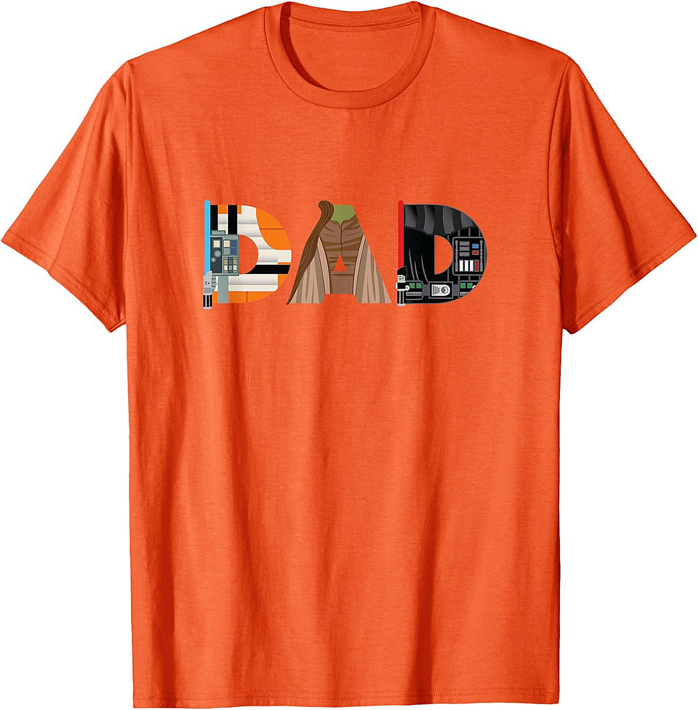 Star Wars Luke Yoda Darth Vader Dad Father’s Day Birthday T-Shirt