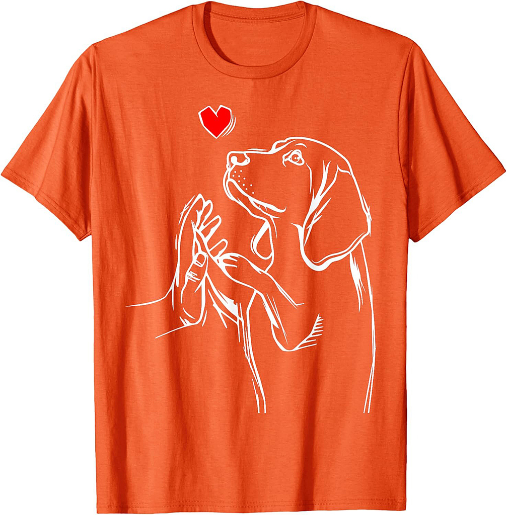 Beagle Love Dog Mom Girls T-Shirt