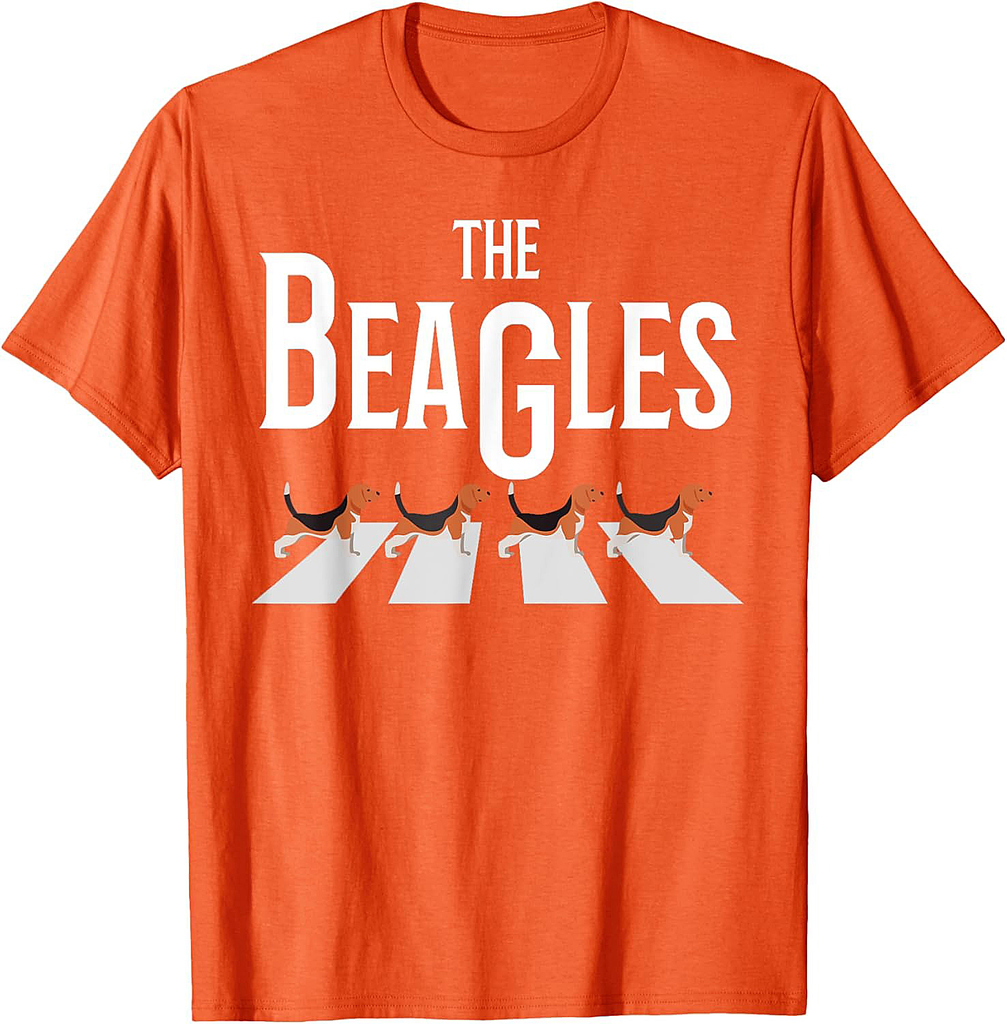 The Beagles parody of the crosswalk T-Shirt