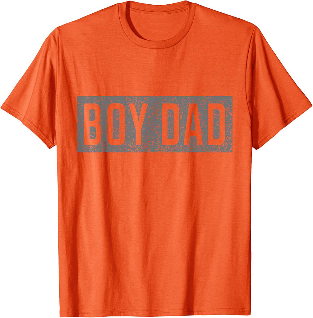 Proud Dad Of A Boy Funny Shirt For Mens Dad Fathers Day T-Shirt