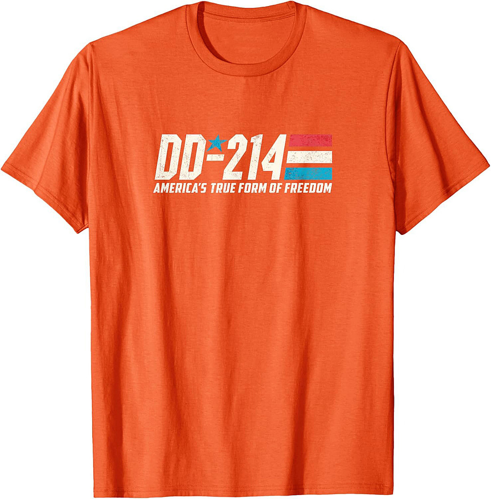 DD-214 Armed Forces Military Alumni Vintage Veteran T-Shirt