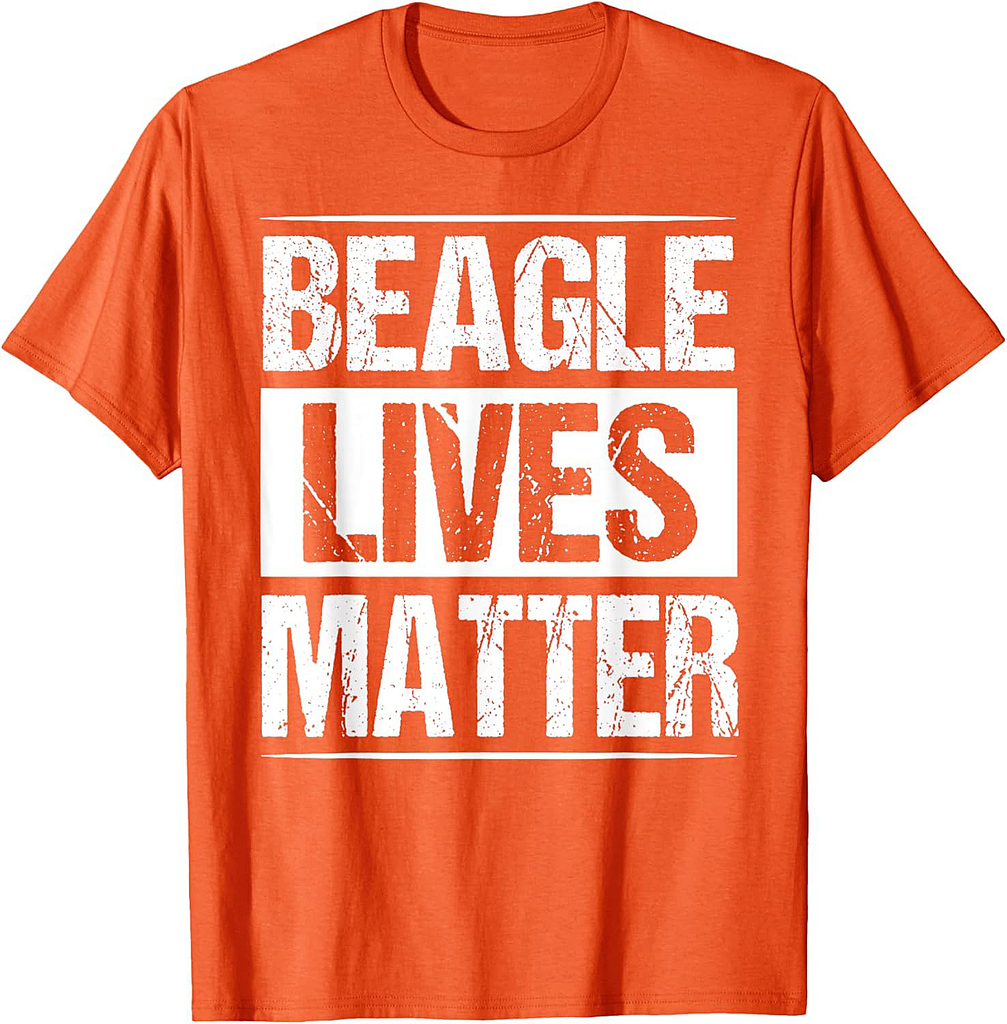 Beagle Lives Matter Shirt Funny Dog Lover Gift T-shirt