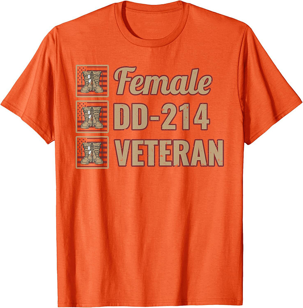 Female Dd-214 Veteran T-Shirt