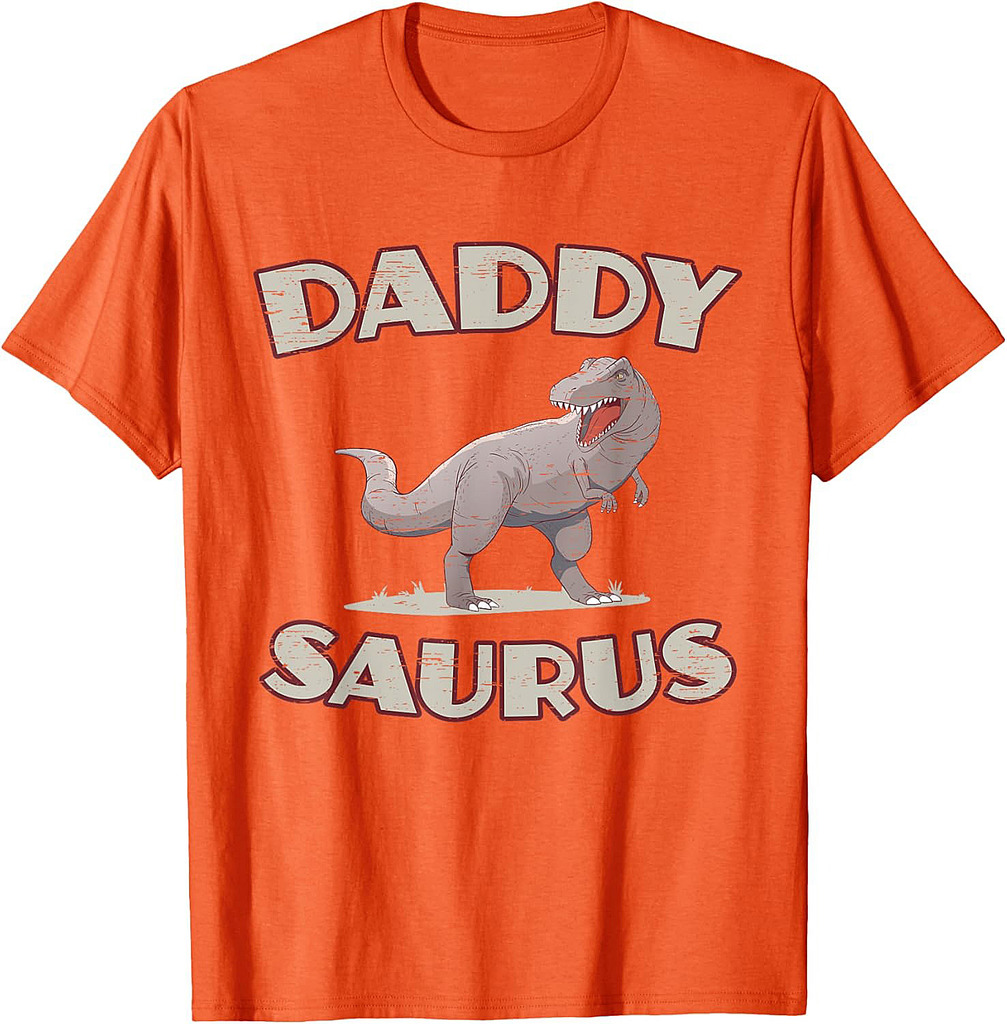 Daddy Saurus Wildlife Daddy Father's Day Dinosaurs Dino T-re T-Shirt