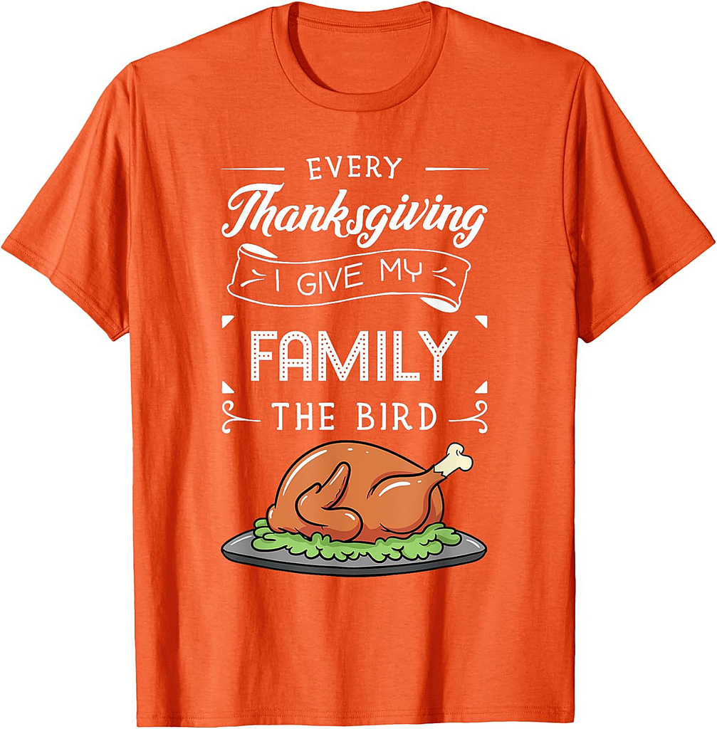 Thanksgiving Turkey Holiday Feast Harvest Blessing Gift Idea T-Shirt