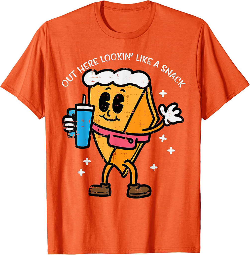 Thanksgiving Pumpkin Pie Lookin Like Snack Men Women T-Shirt