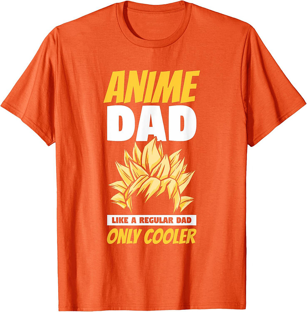 Anime Dad Like A Regular Dad Only Cooler Fathers Day Otaku T-Shirt