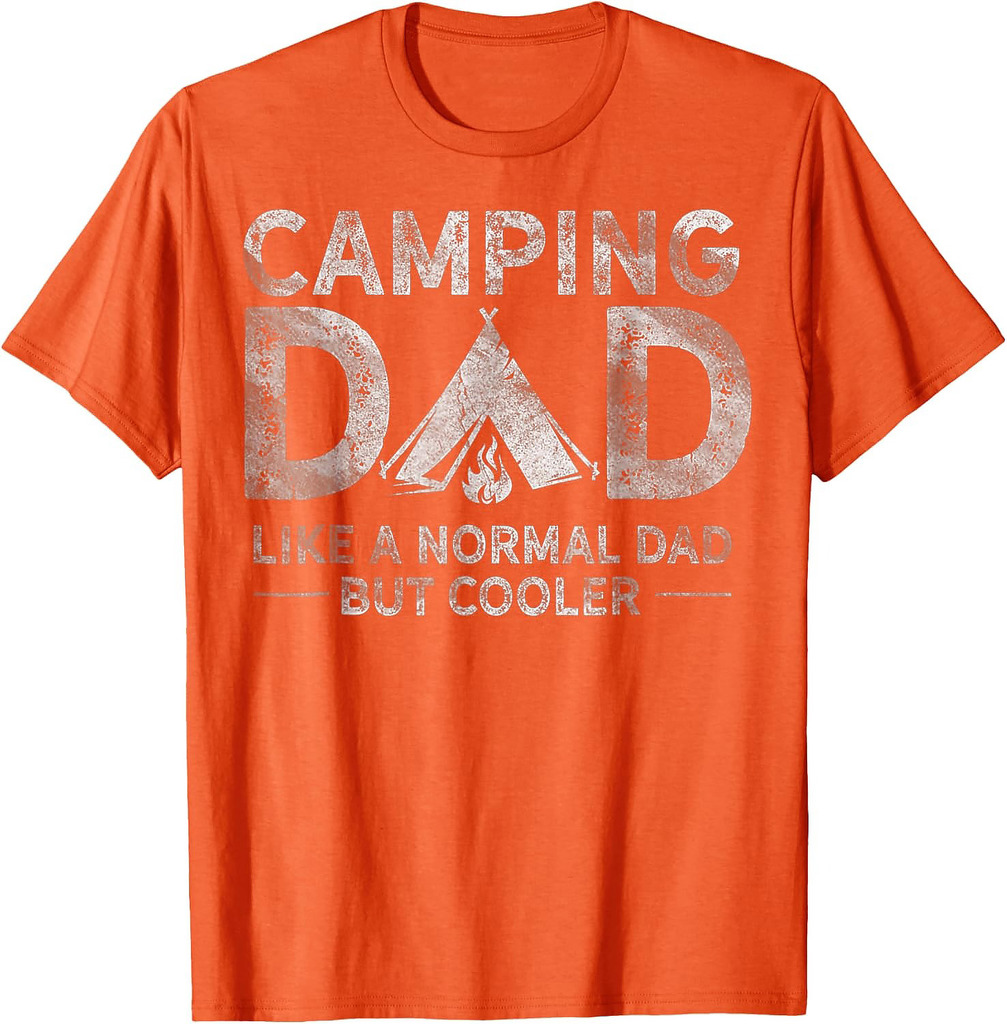 Camping Dad Father's Day T-Shirt