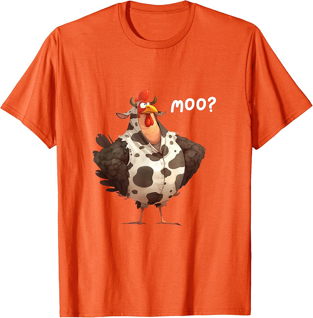 Turkey Moo Funny Thanksgiving T-Shirt