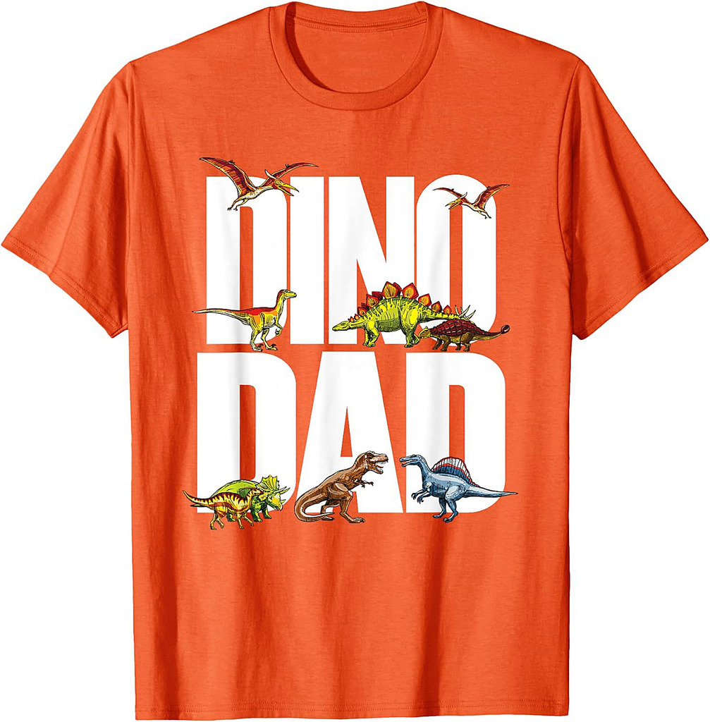 Dinosaur Dad Dinosaur Parent Father's Day Gift for Dino Dads T-Shirt