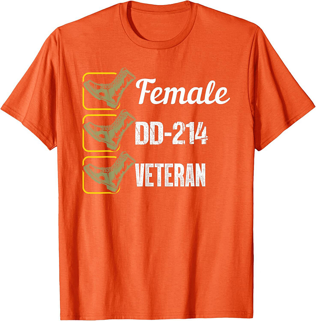 Female Dd-214 Veteran T-Shirt