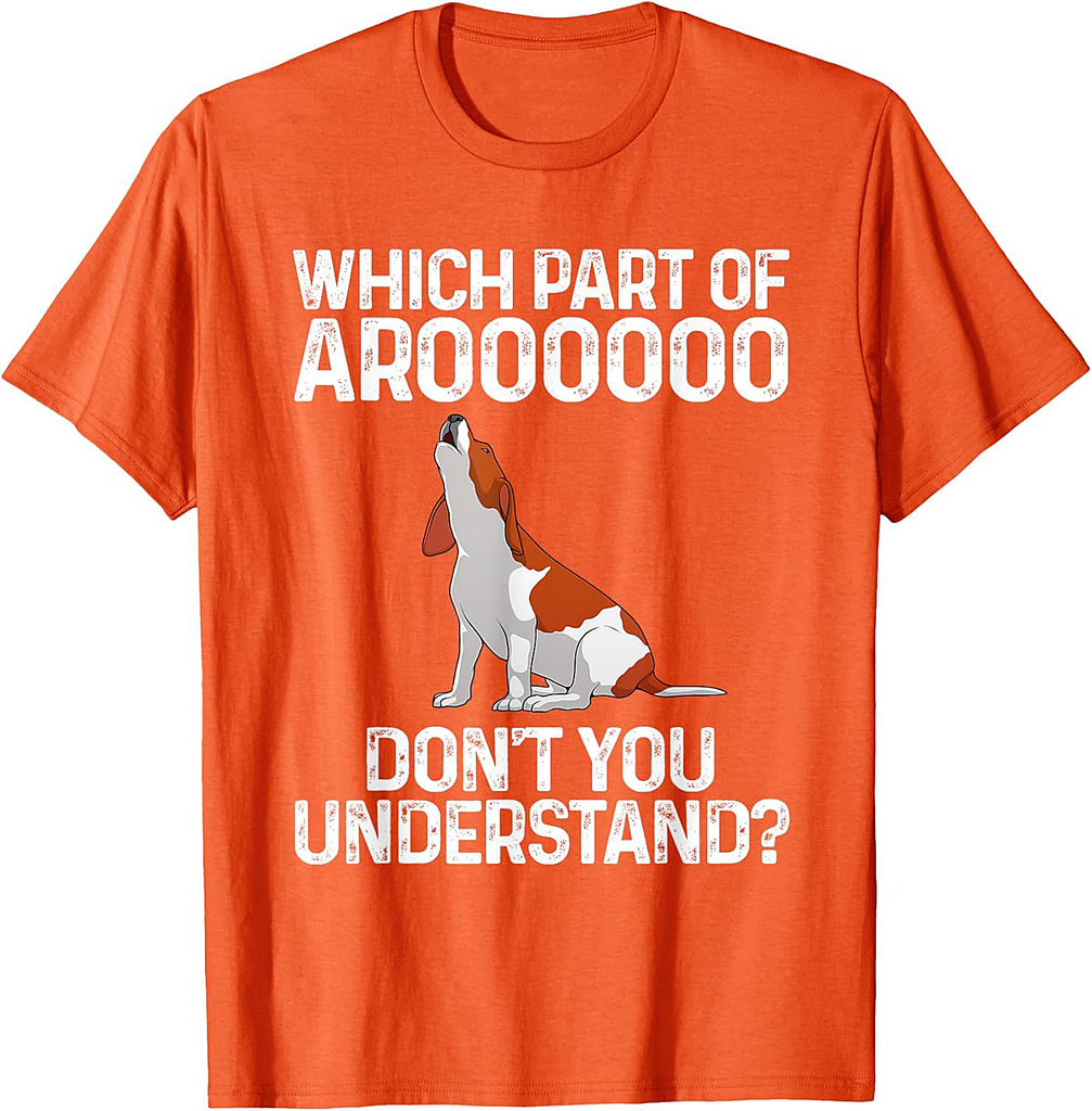 Funny Beagle Design For Men Women Hound Beagle Dog Lovers T-Shirt