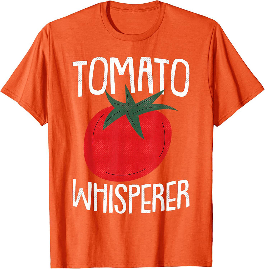 Tomato Whisperer Fathers Day Gardening Dad-dy Dada Gardener T-Shirt