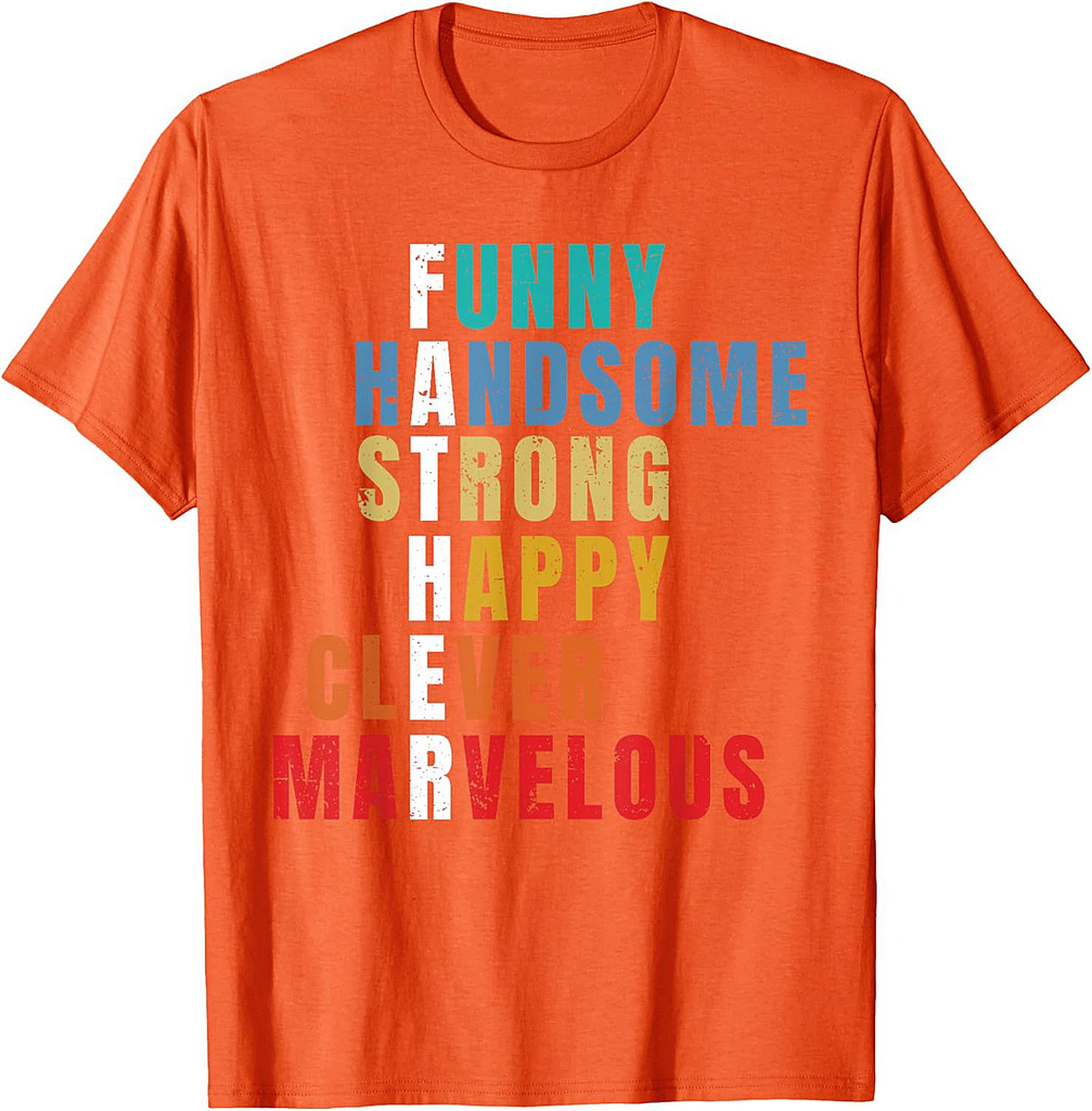 Father's Day Men Gift From Daughter Son Wife For Husband Dad T-Shirt