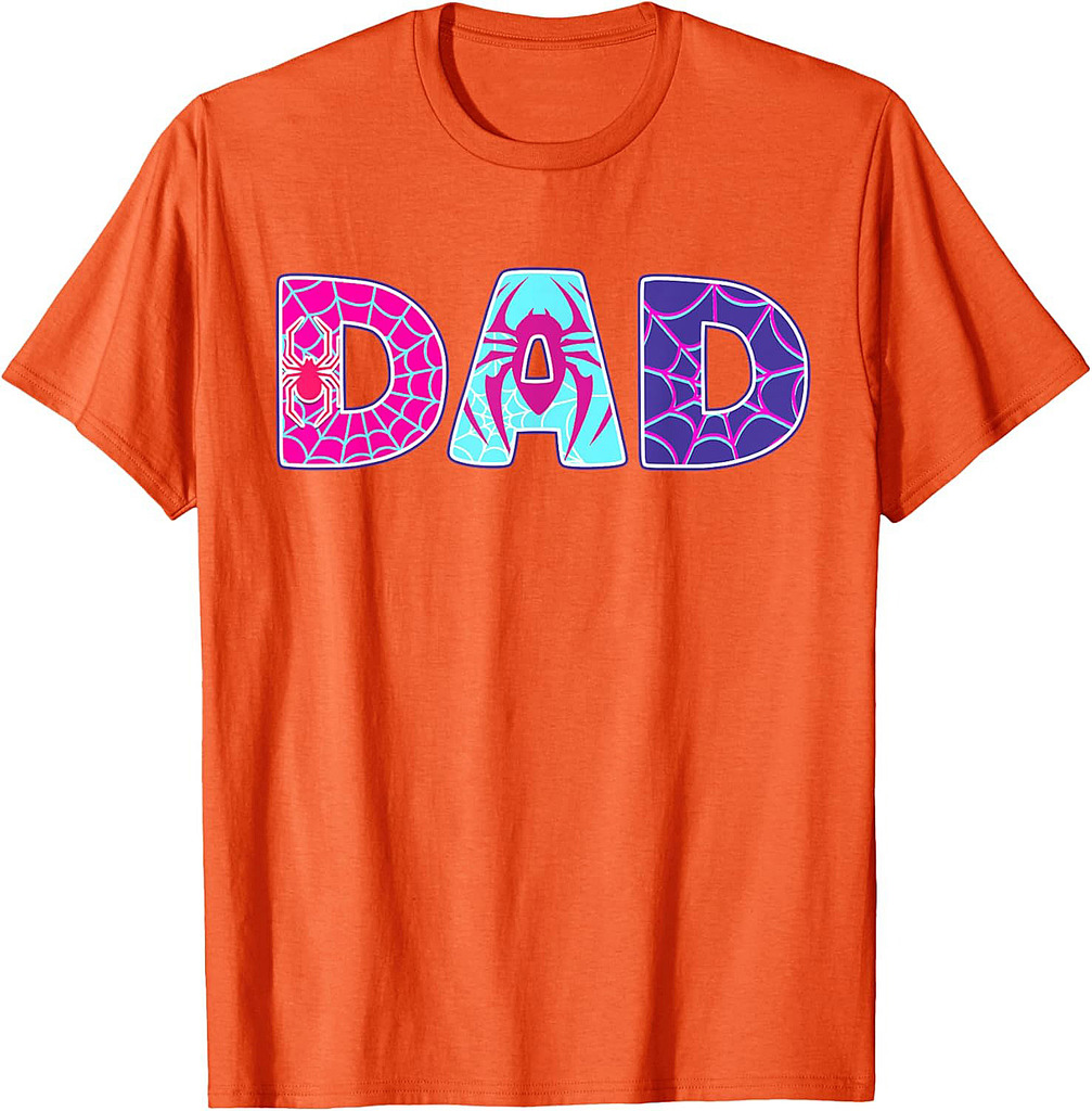 Men Dad Spider Dad Father's Day T-Shirt