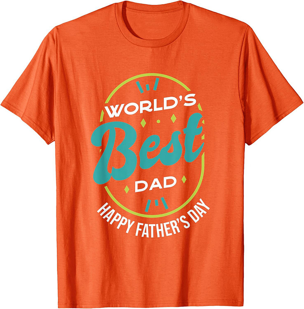 Papa World`s Best Dad Daddy Grandfather Father's Day Grandpa T-Shirt
